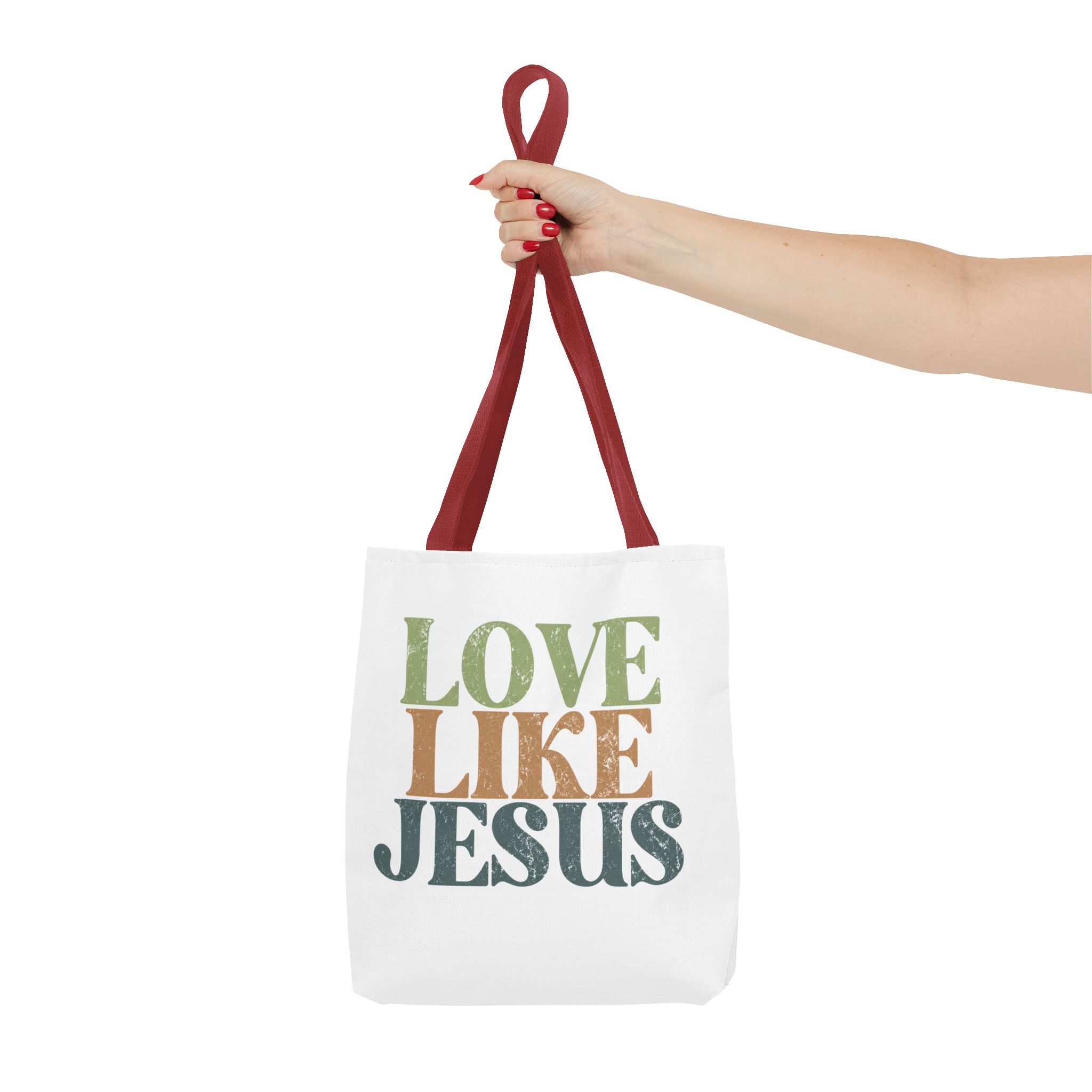 love like jesus tote bag – christian inspirational canvas tote love like jesus tote bag – christian inspirational canvas tote
