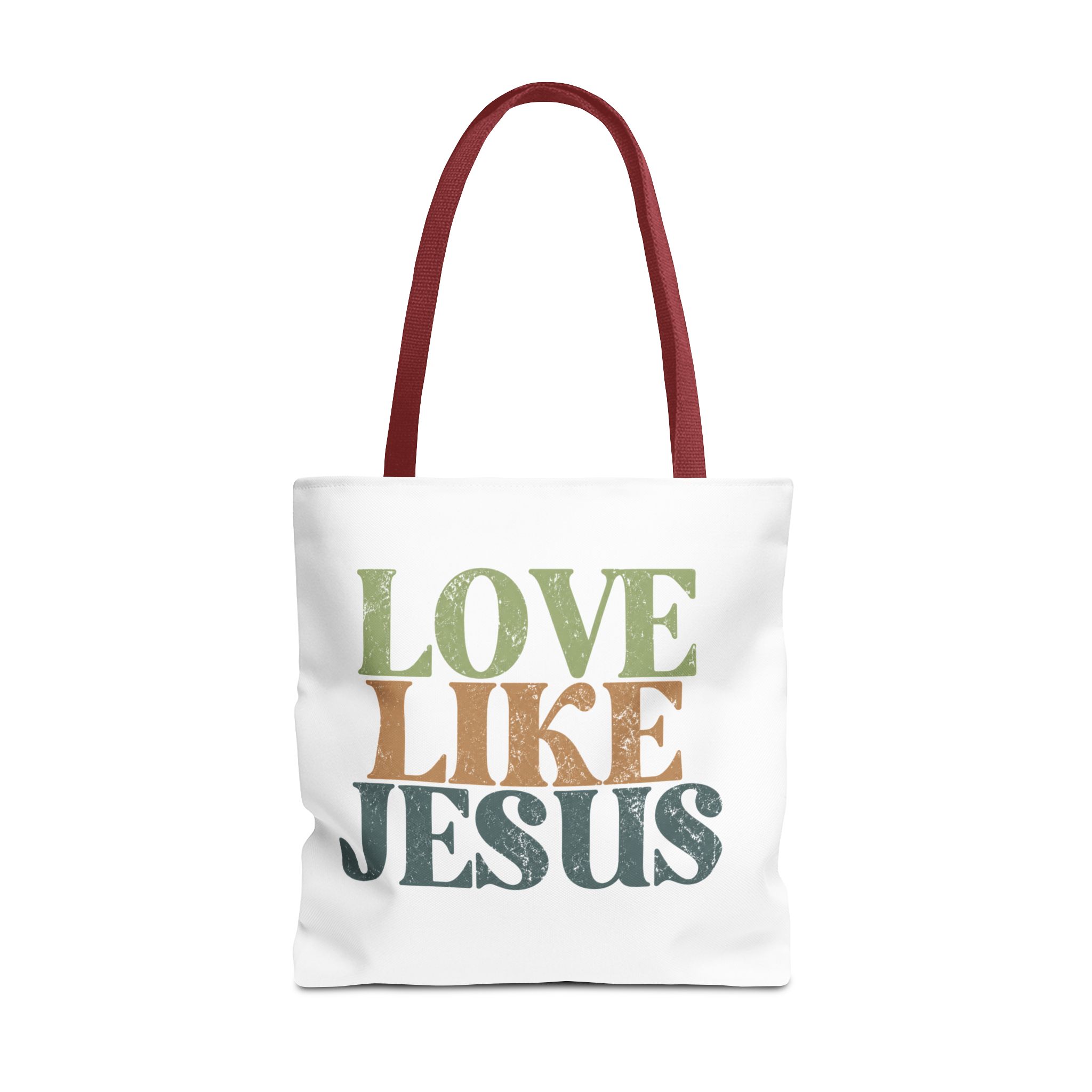 love like jesus tote bag – christian inspirational canvas tote love like jesus tote bag – christian inspirational canvas tote