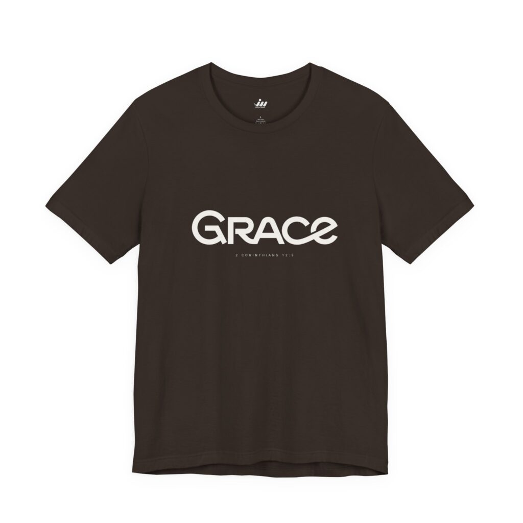 grace script logo | christian t shirt