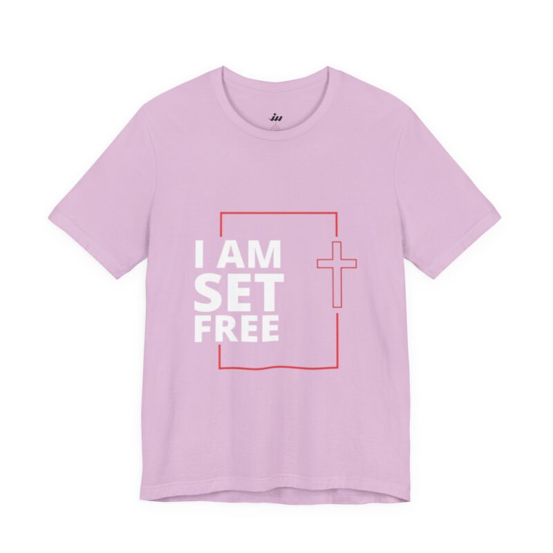 Home -v1 i am set free | christian t shirt