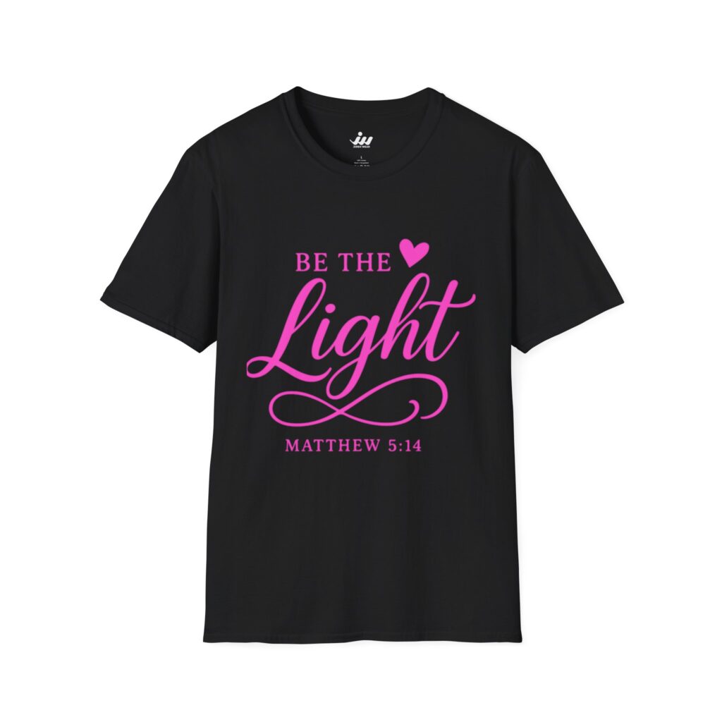 T-Shirts be the light matthew | christian t shirt