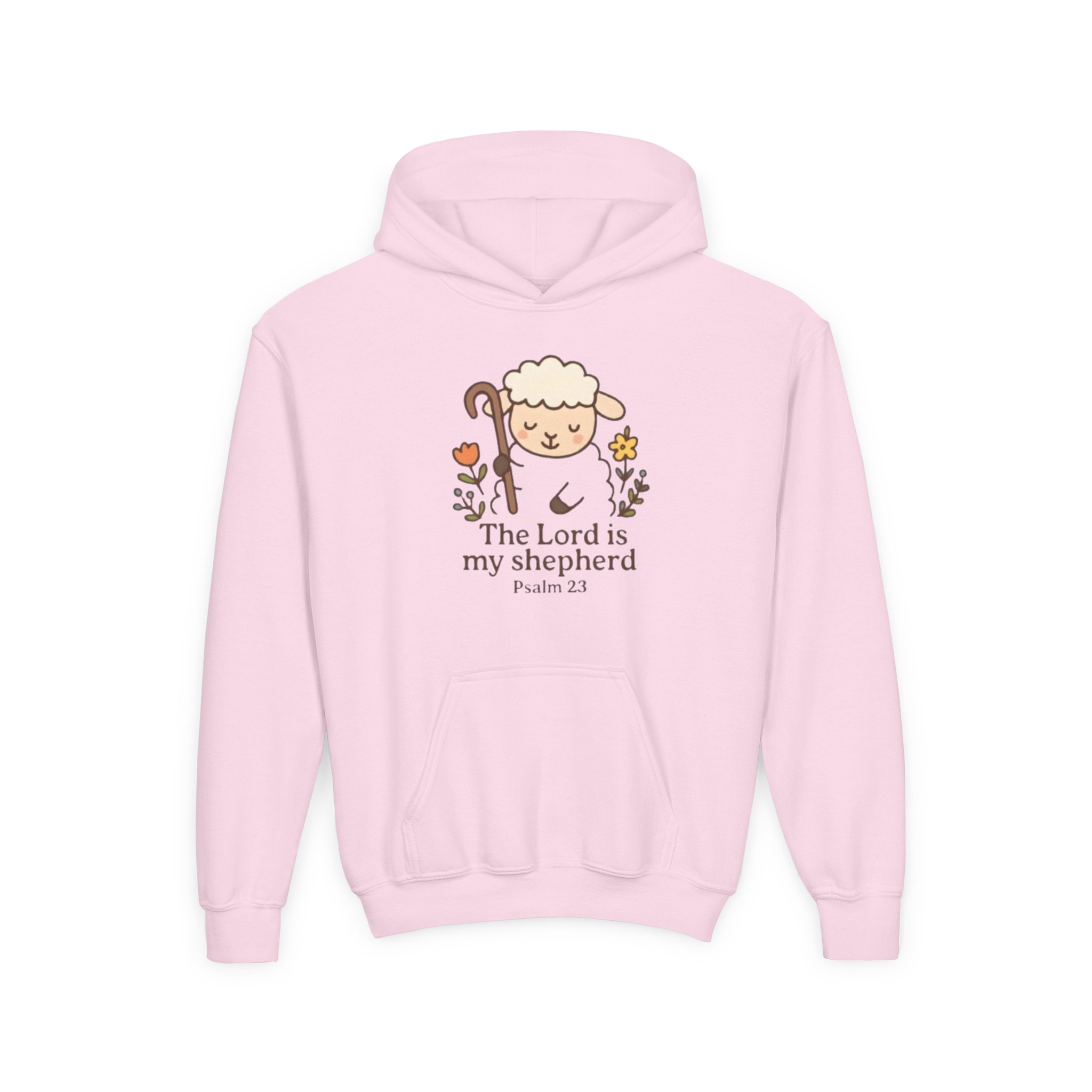the lord is my shepherd | christian hoodie | kids the lord is my shepherd | christian hoodie | kids