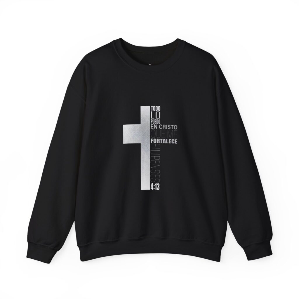 T-Shirts todo lo puedo en cristo | christian sweatshirt