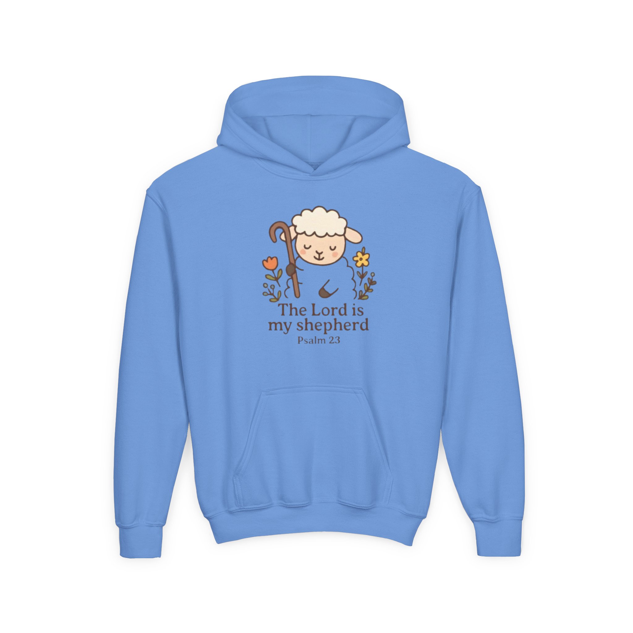 the lord is my shepherd | christian hoodie | kids the lord is my shepherd | christian hoodie | kids