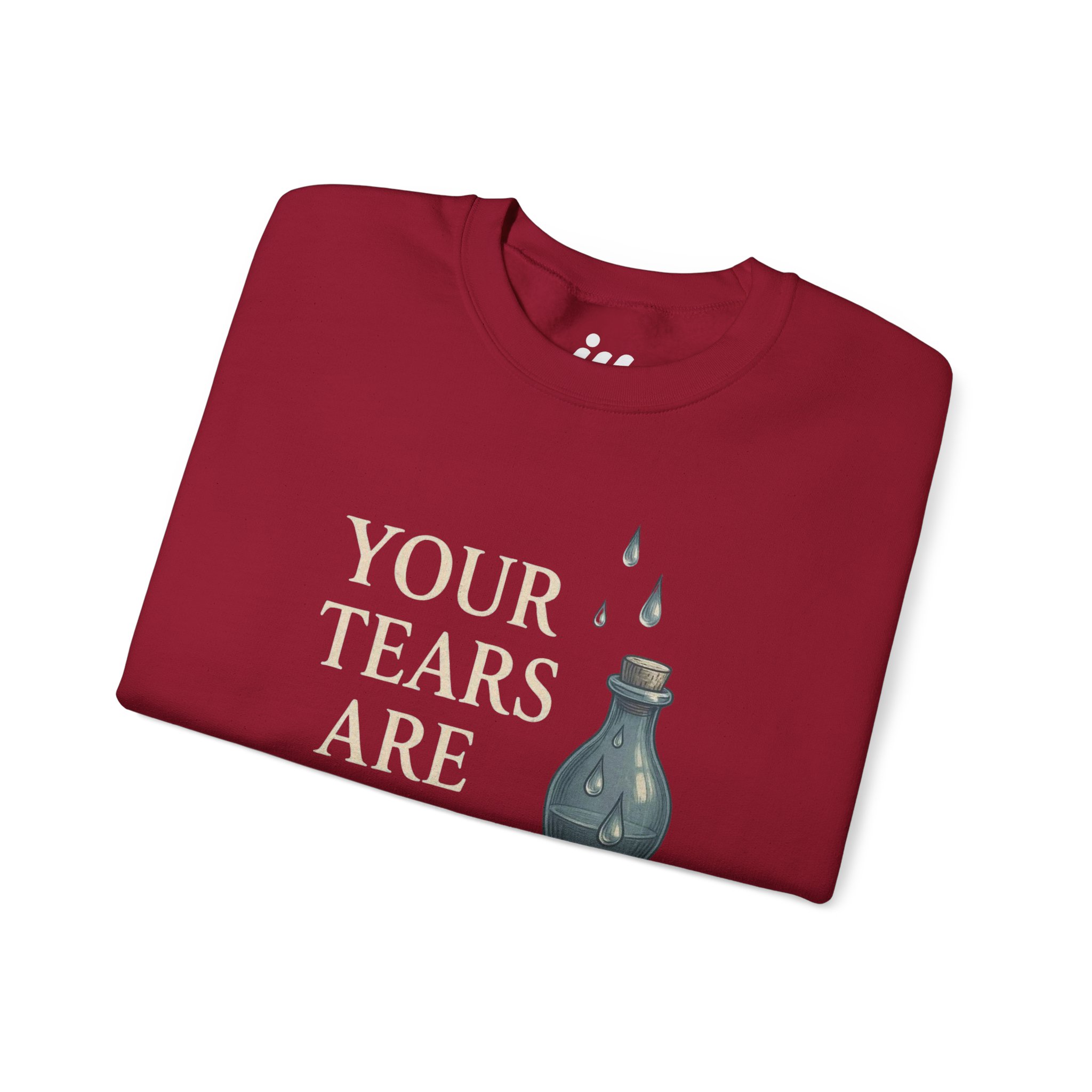 your tears are not wasted | christian sweatshirt your tears are not wasted | christian sweatshirt