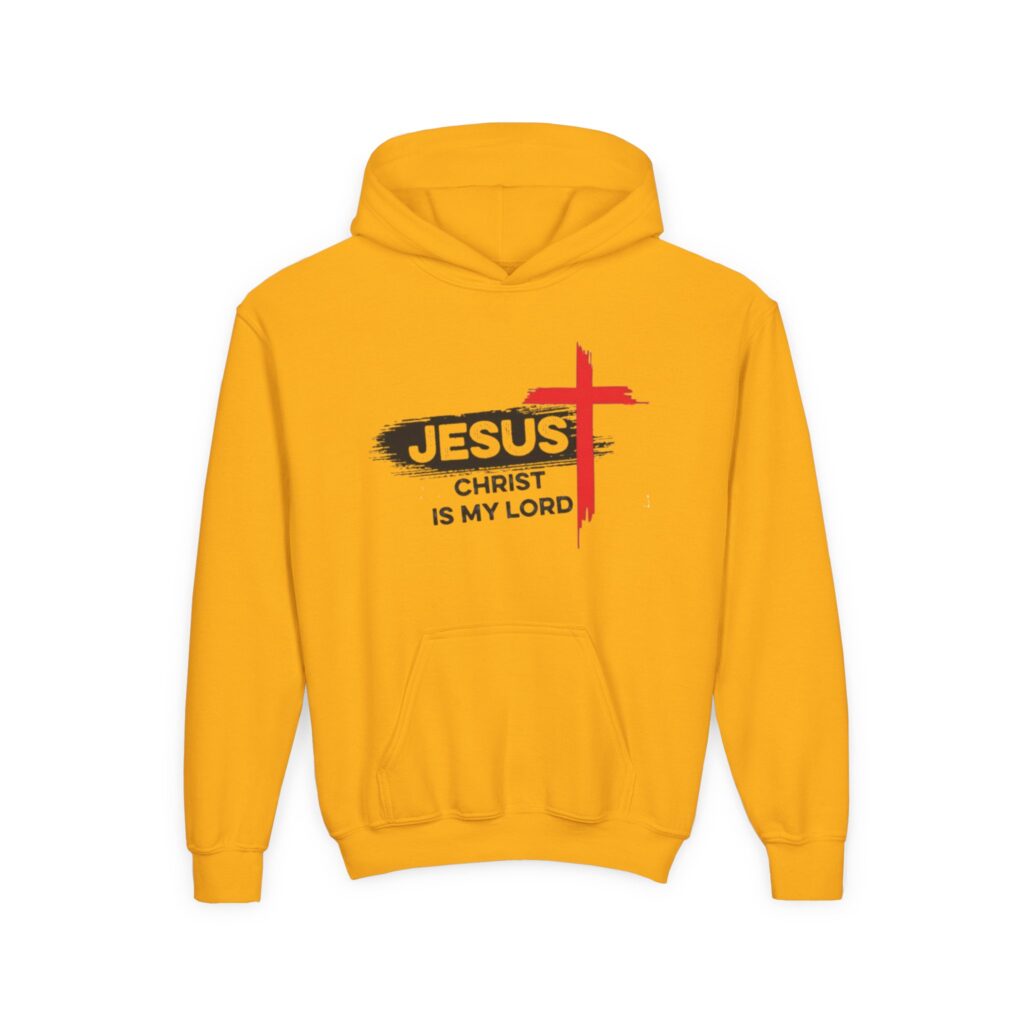 jesus christ is my lord | christian hoodie | kids