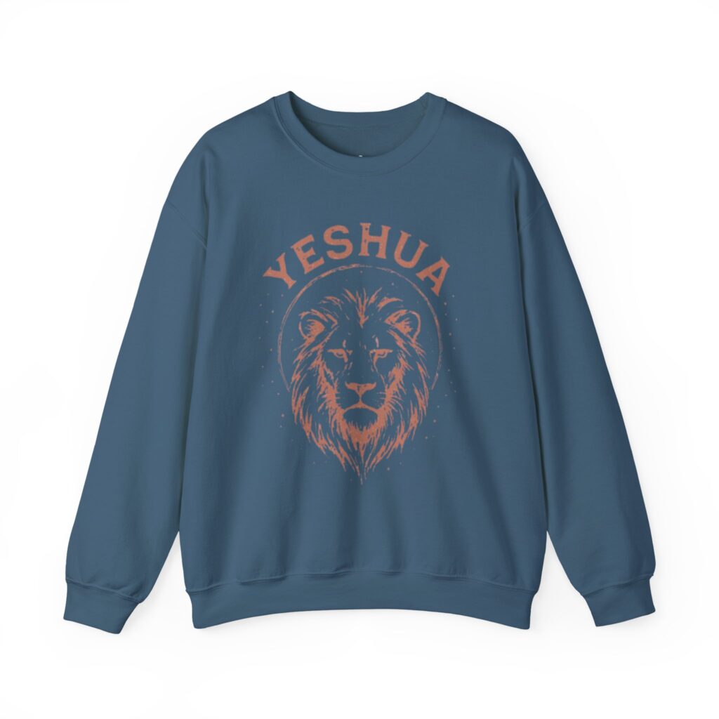 yeshua lion | christian sweatshirt