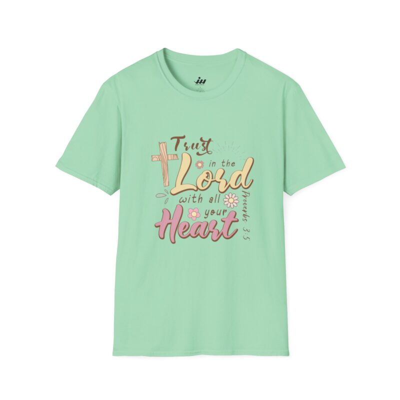 trust in the lord | christian t shirt