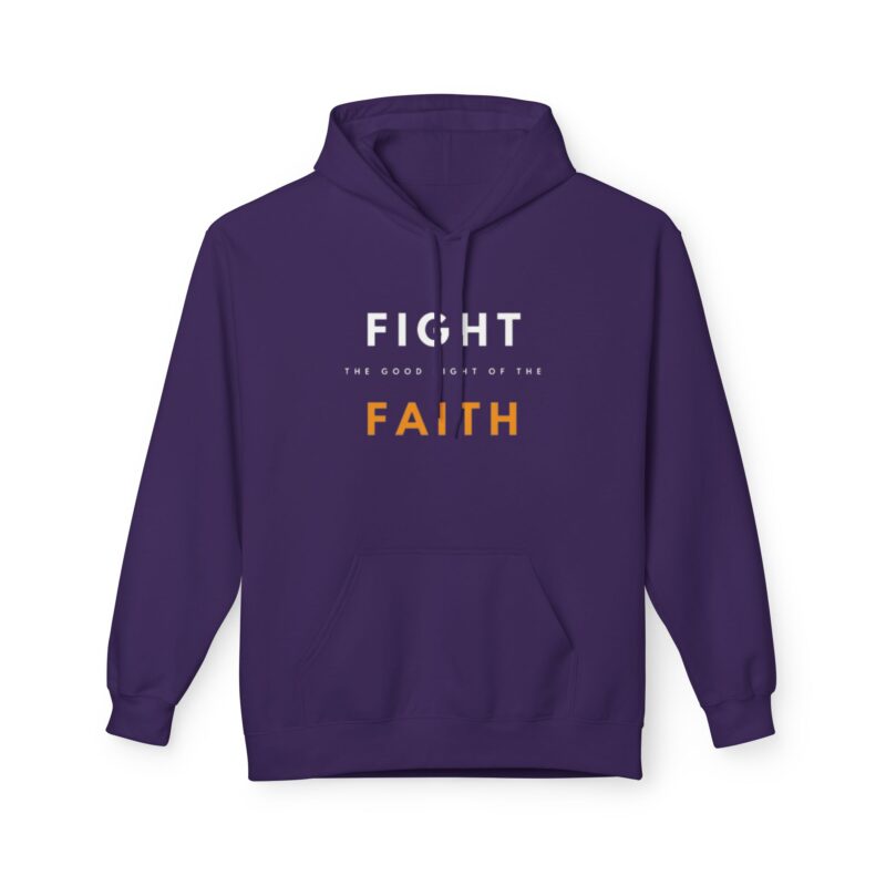 good fight of the faith| christian hoodie