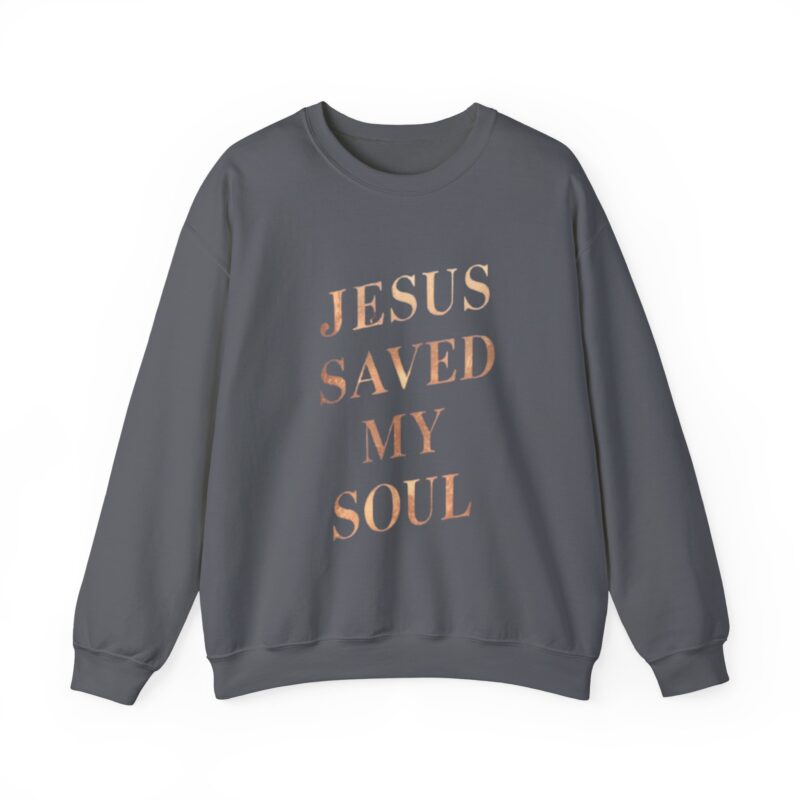 jesus saved my soul | christian sweatshirt