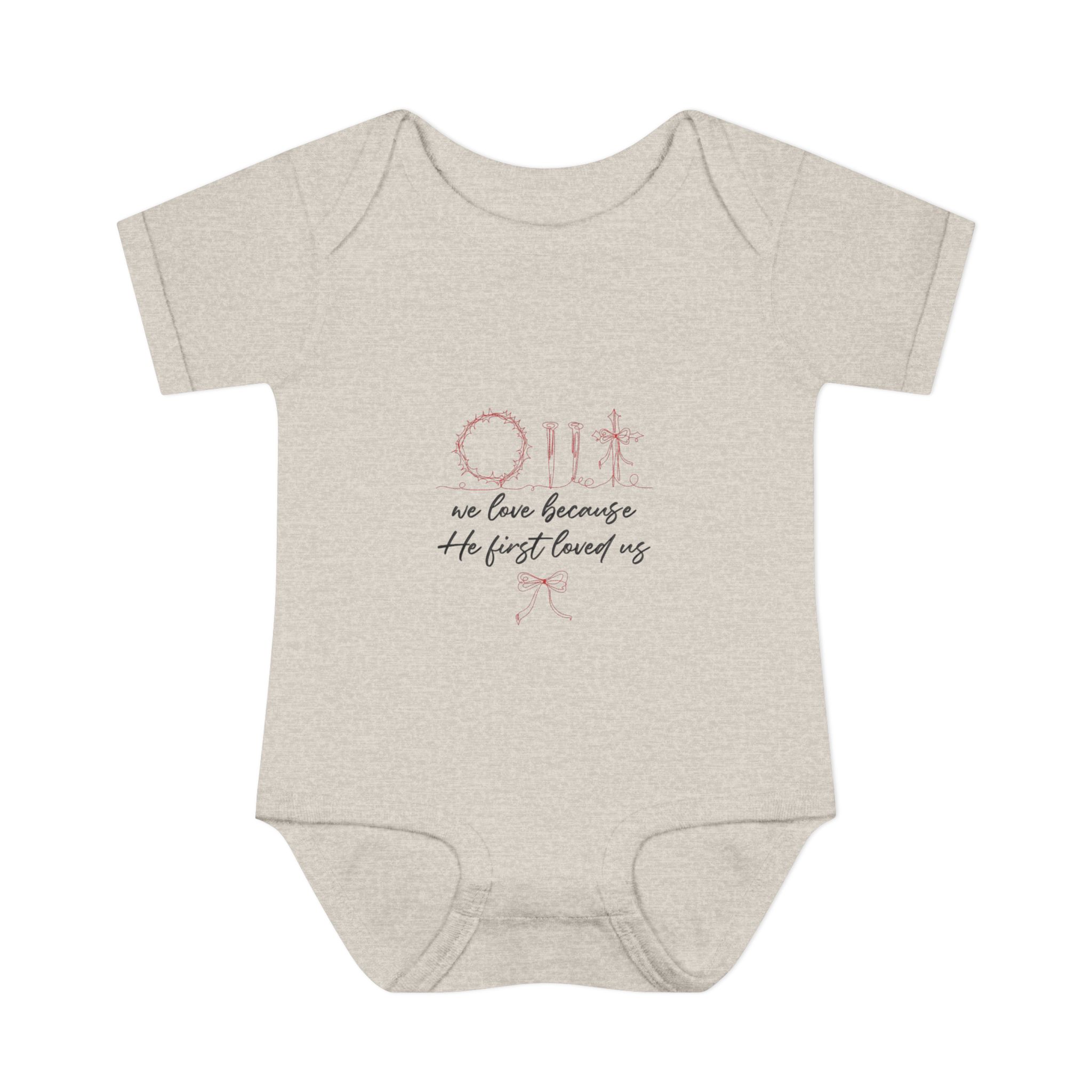 he loved | infant bodysuit | toddlers he loved | infant bodysuit | toddlers