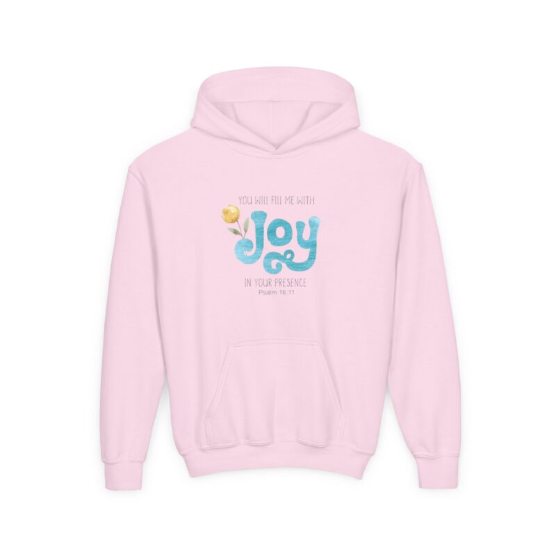 'joy blooms' | christian hoodie | kids