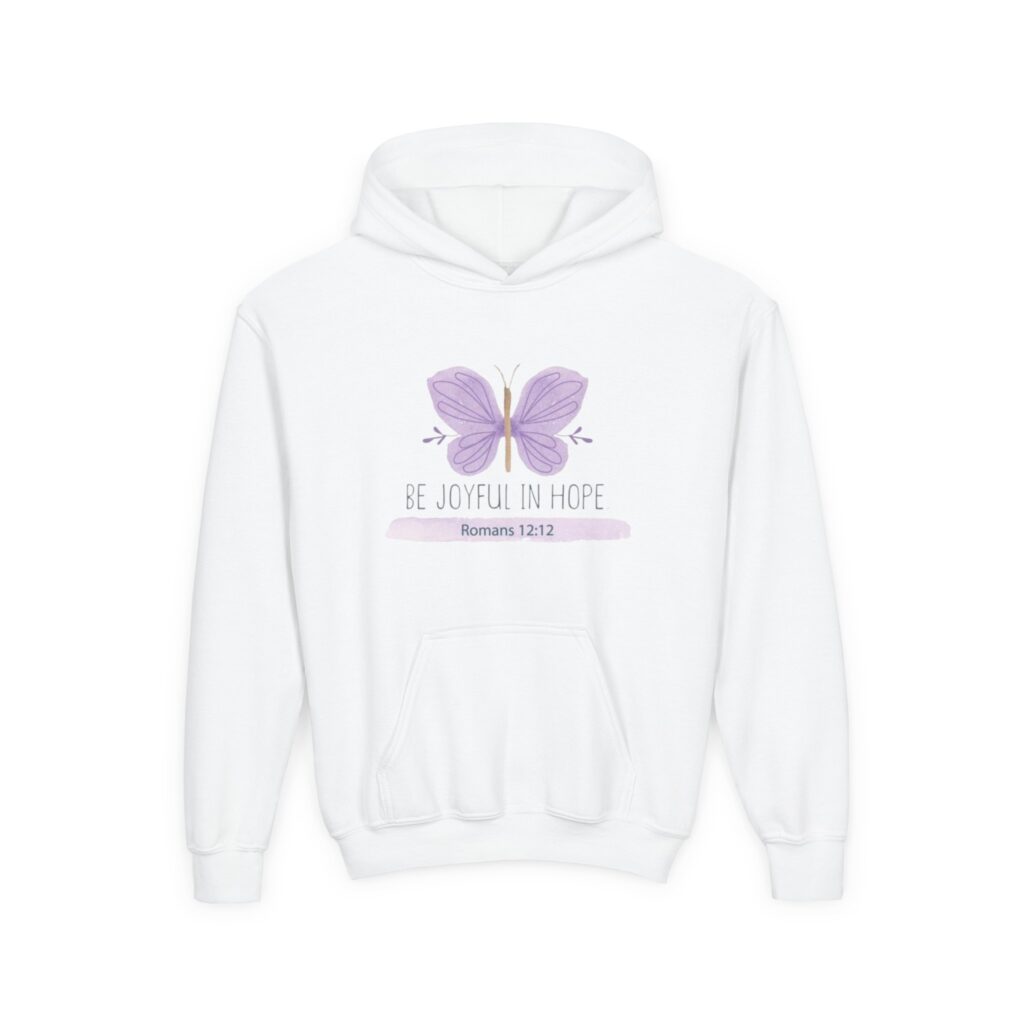 T-Shirts "be joyful in hope" | christian hoodie | kids