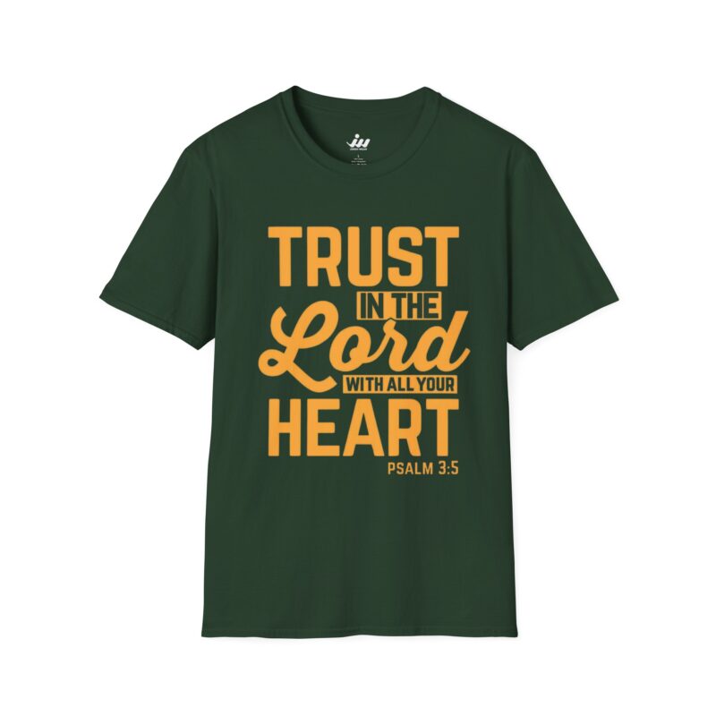 trust in the lord | christian t shirt