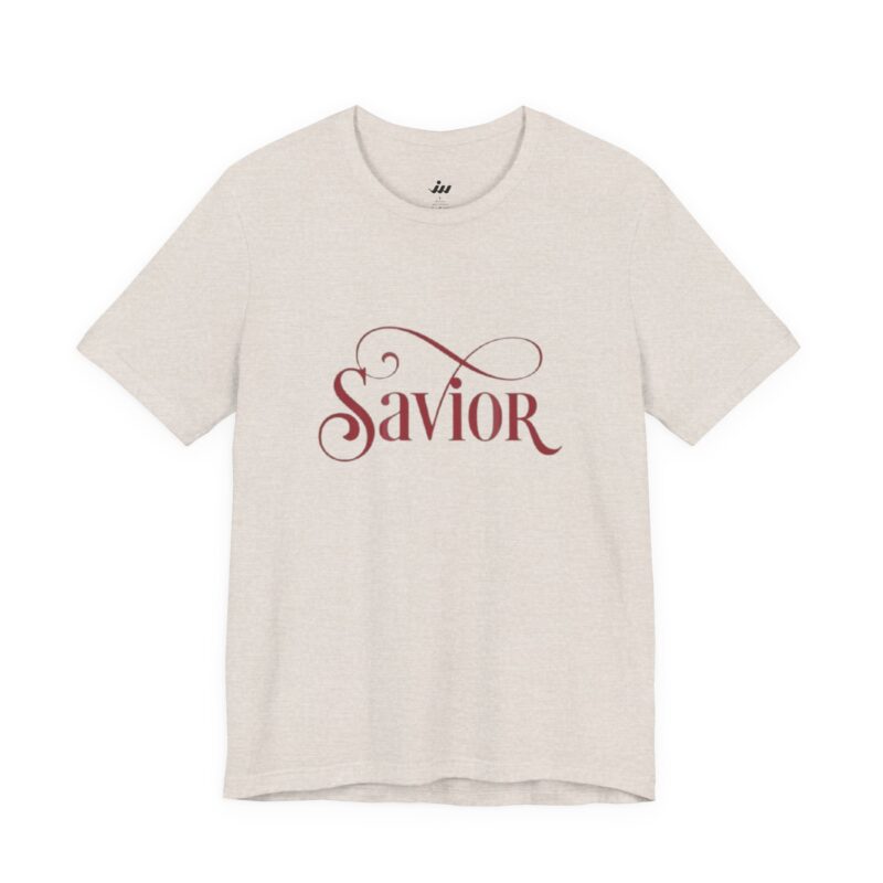 Home -v1 savior script | christian t shirt