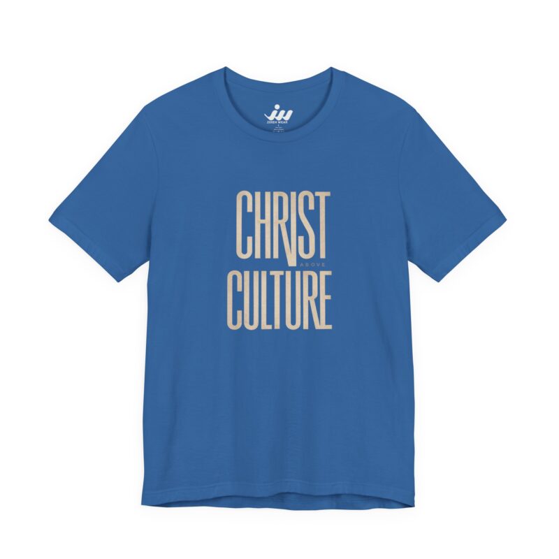 christ above culture | christian tshirt
