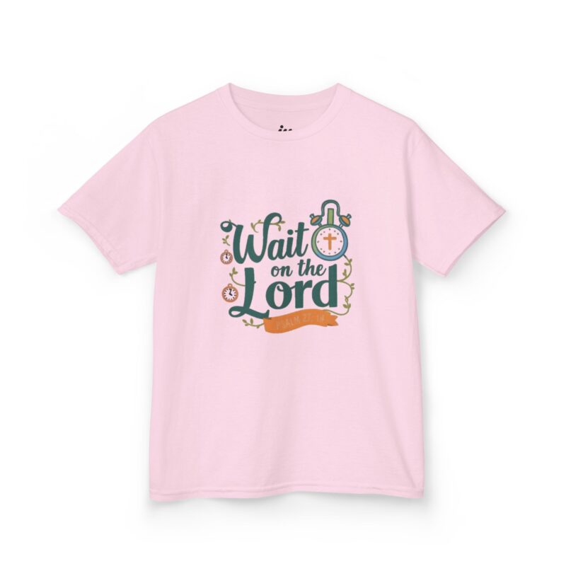 wait on the lord | christian t shirts | kids