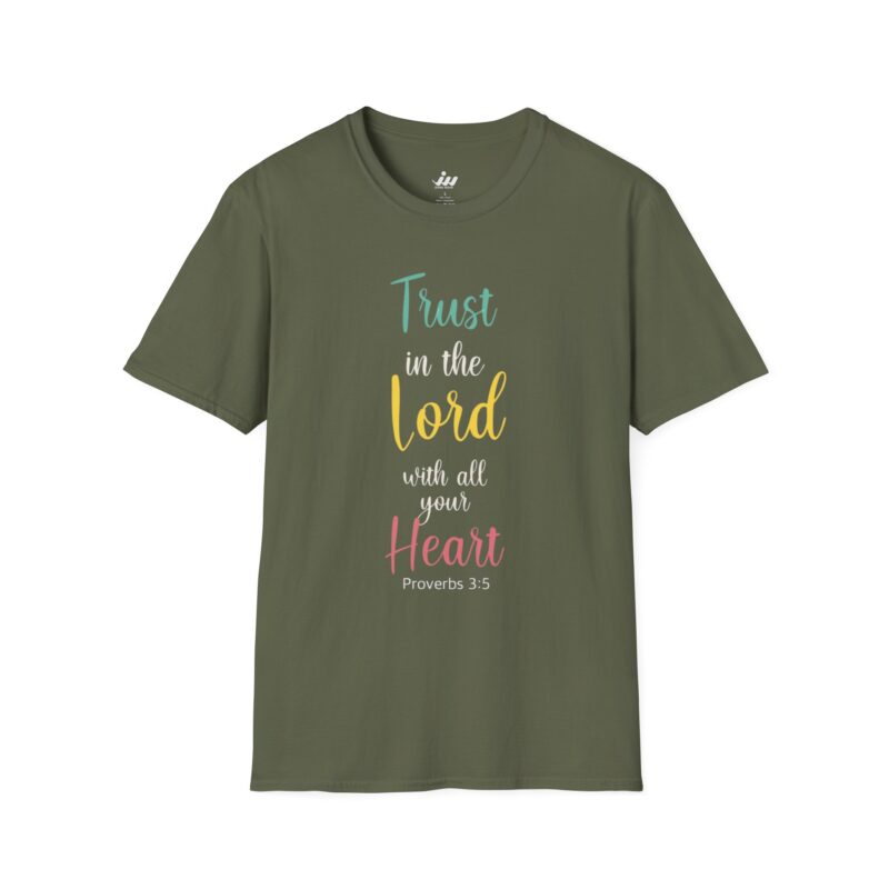 trust in the lord | christian t shirt