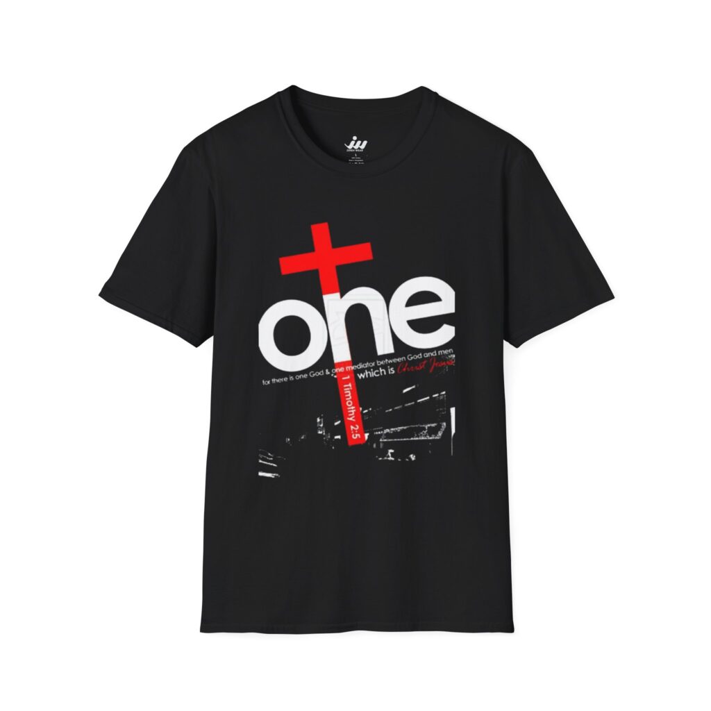 one cross graphic | christian t shirt