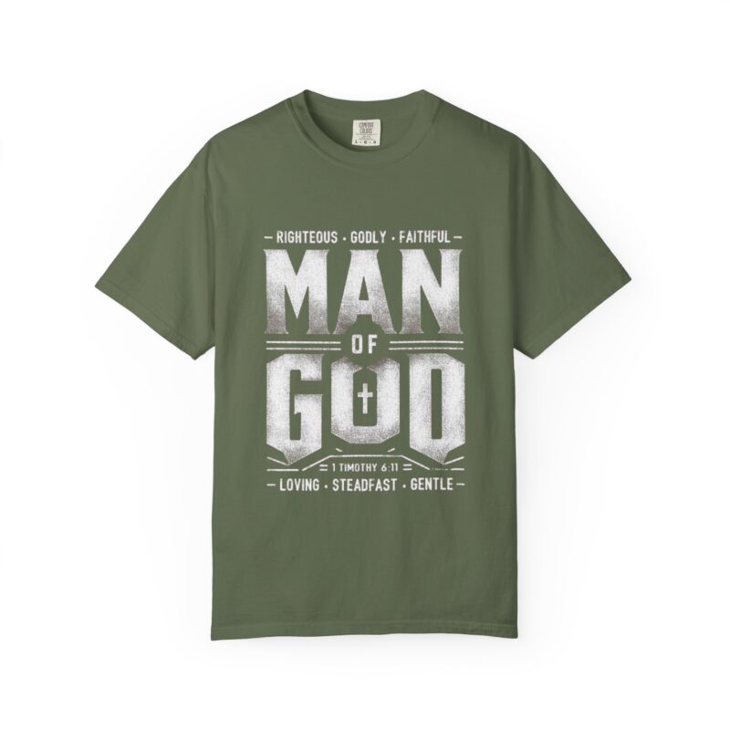 man of god | christian t shirt