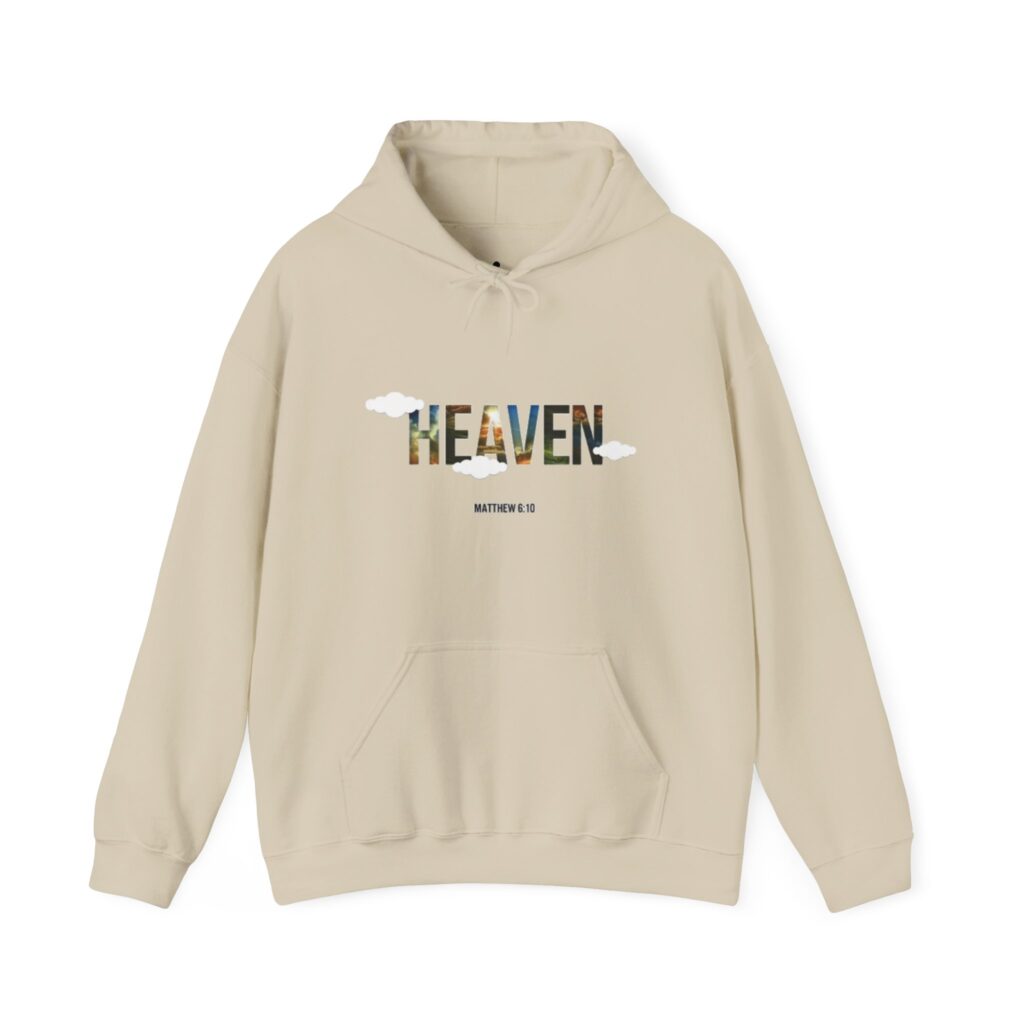 heaven script | christian hoodie
