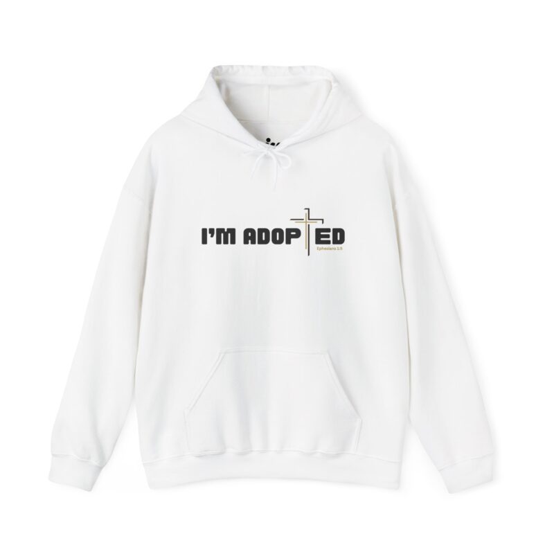 i'm adopted | christian hoodie