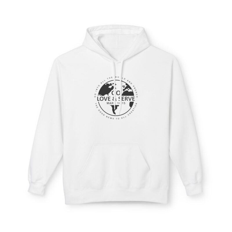 love to serve | christian hoodie
