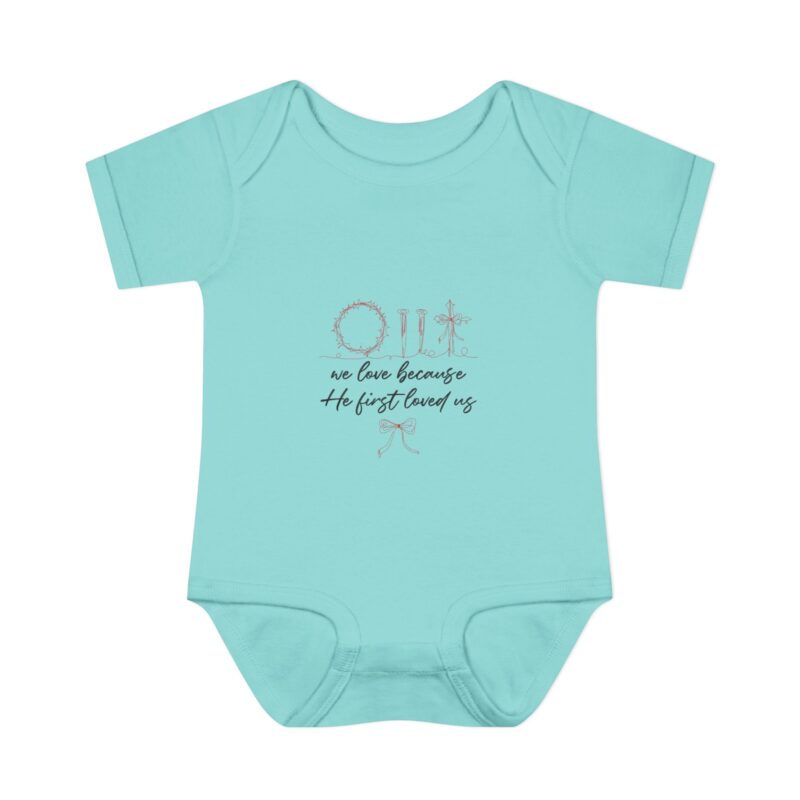 he loved | infant bodysuit | toddlers