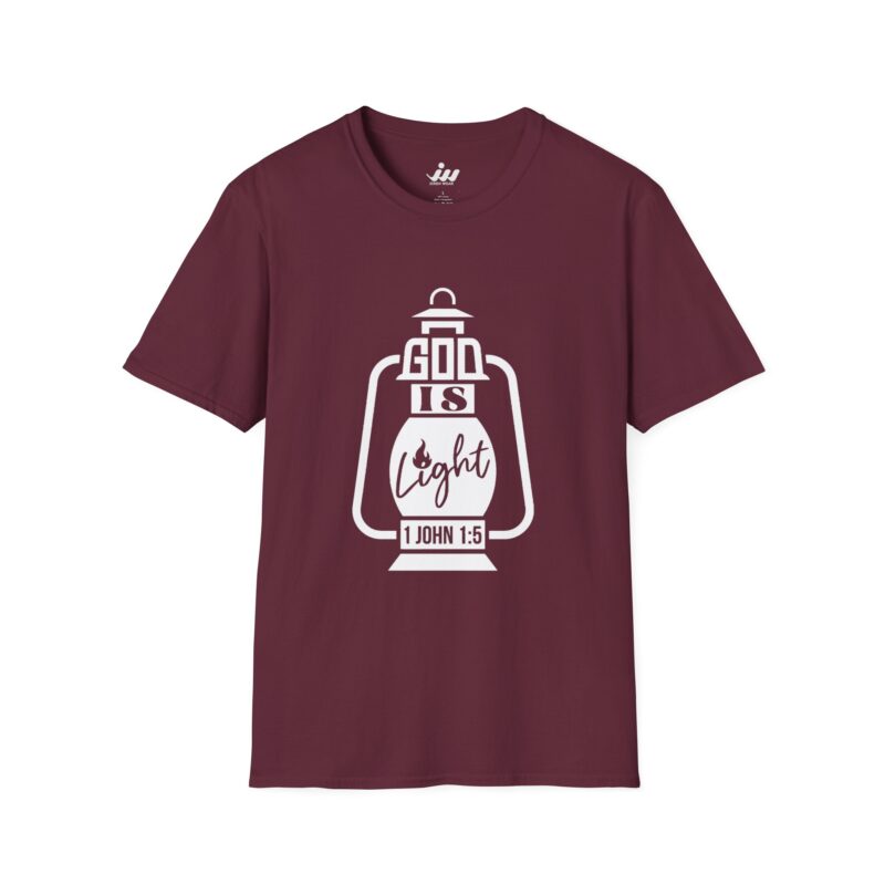god is light | christian t shirt