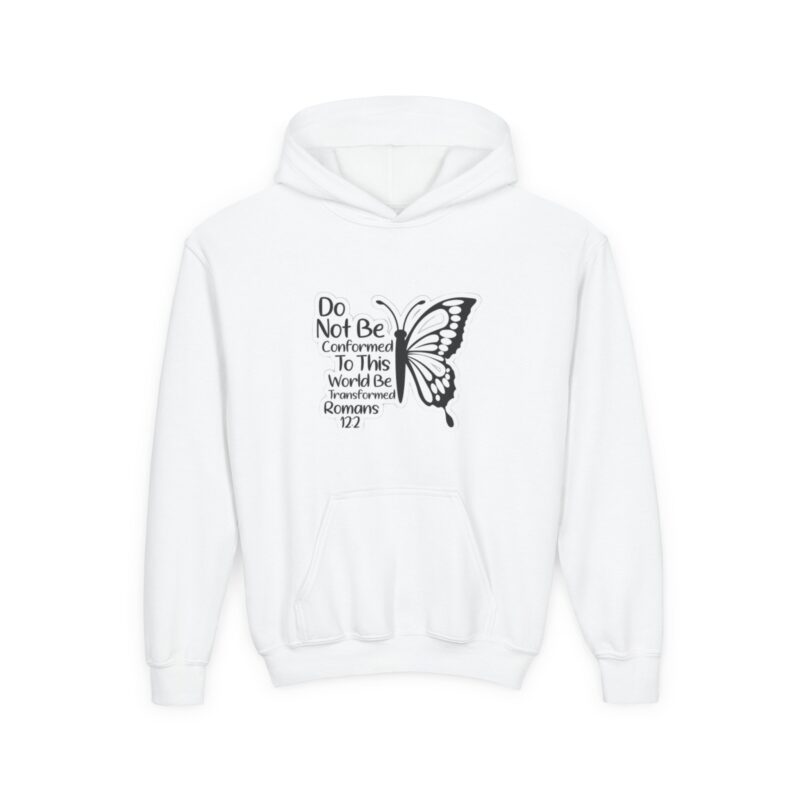 inspirational butterfly | christian hoodie | kids