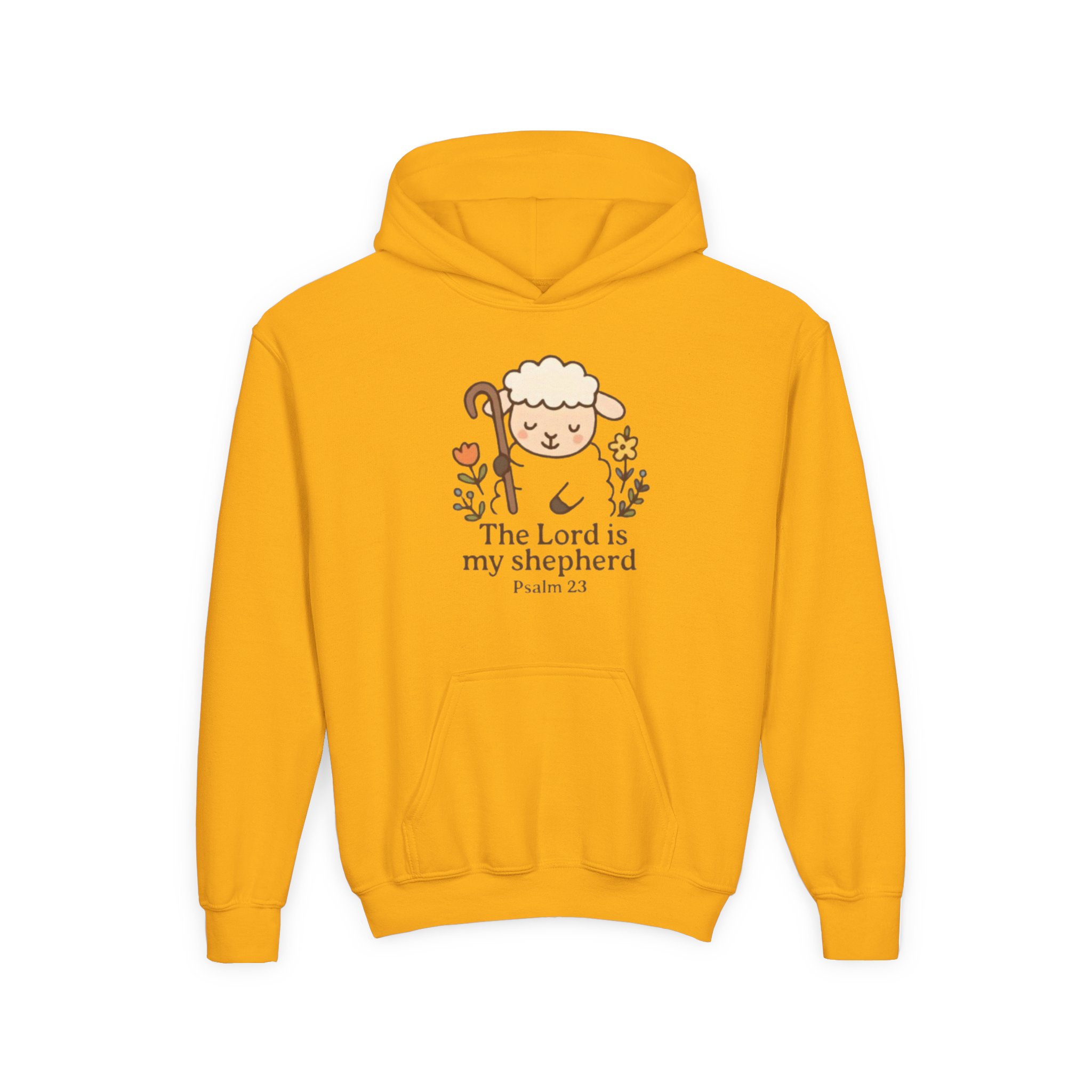 the lord is my shepherd | christian hoodie | kids the lord is my shepherd | christian hoodie | kids