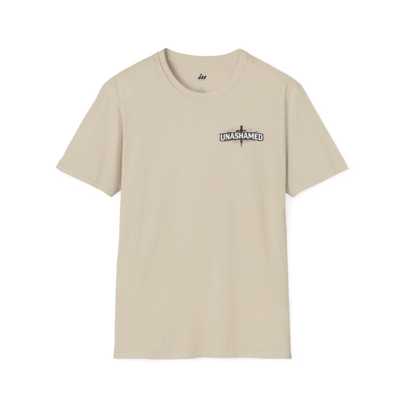 unashamed cross graphic | christian t shirt