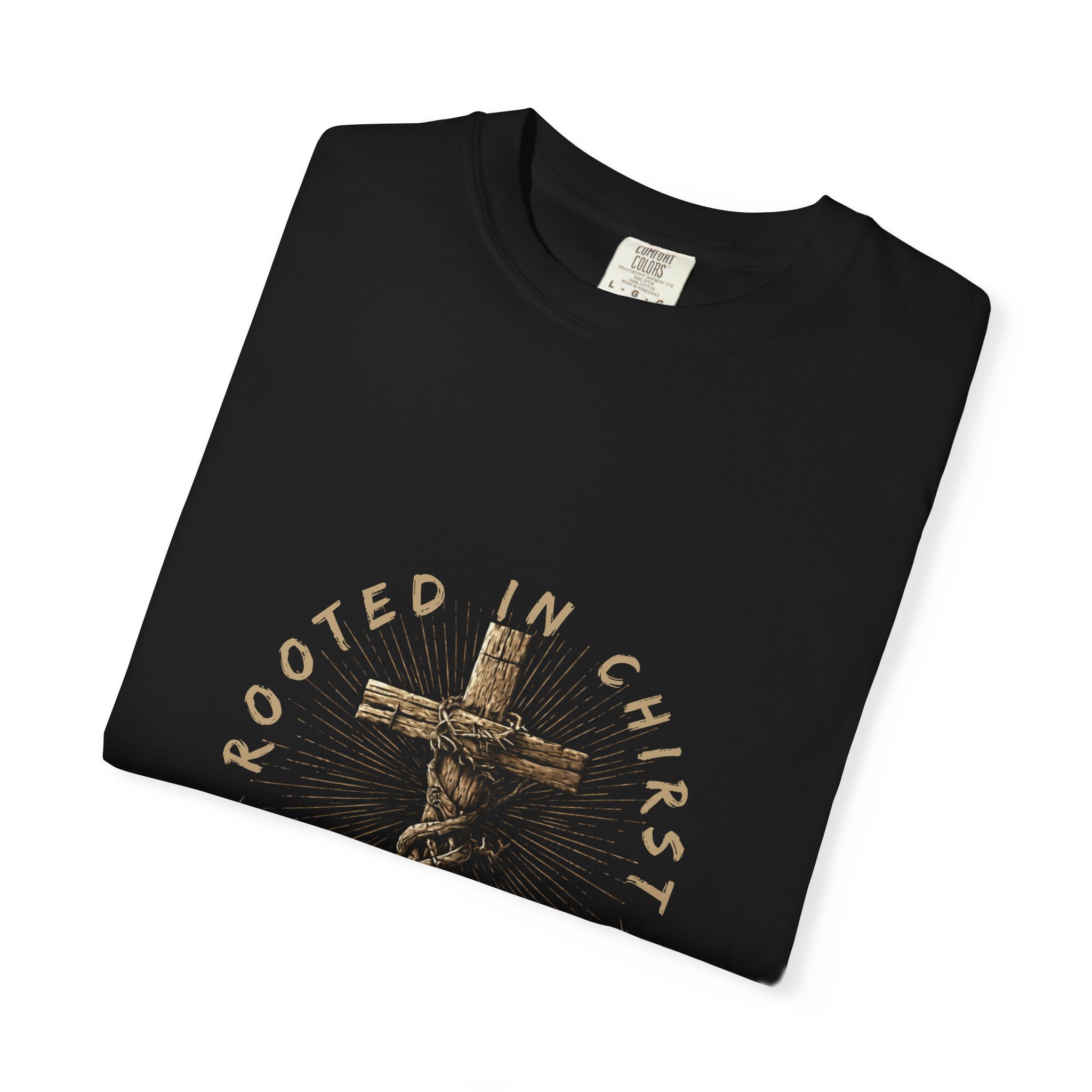 rooted in christ | christian t shirt rooted in christ | christian t shirt