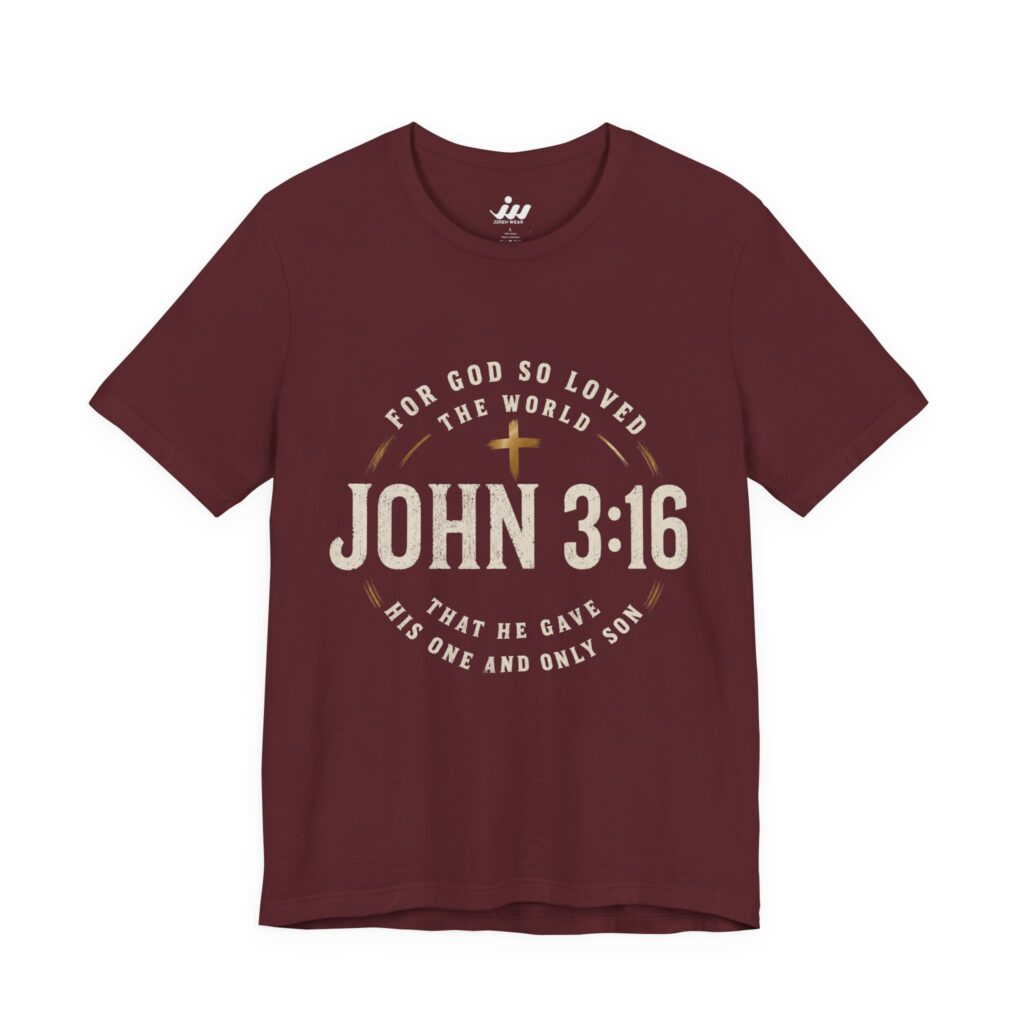 T-Shirts john 3:16 | christian t‑shirt