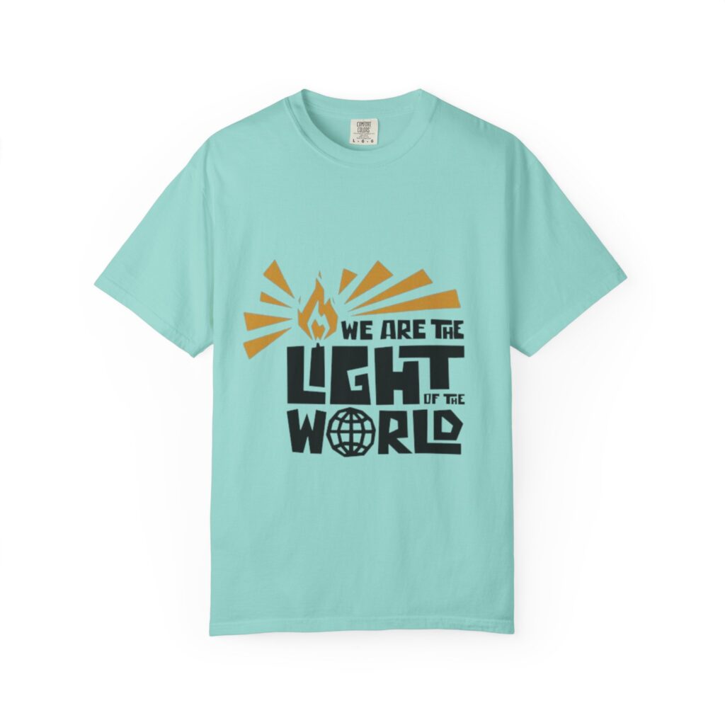 the light of the world | christian t shirt