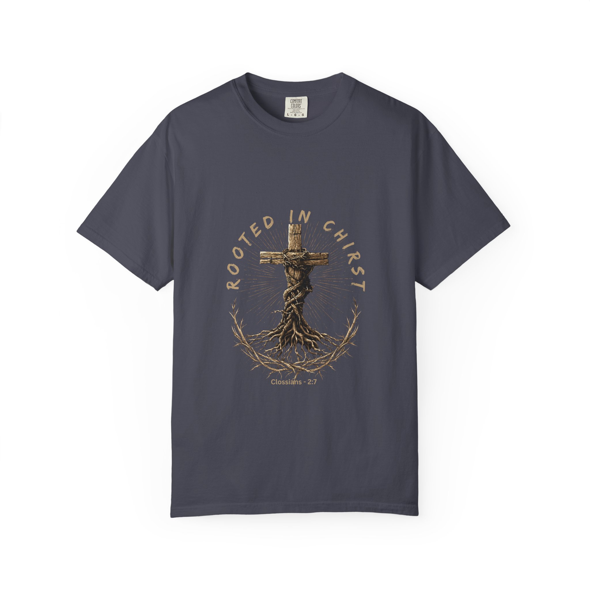 rooted in christ | christian t shirt rooted in christ | christian t shirt