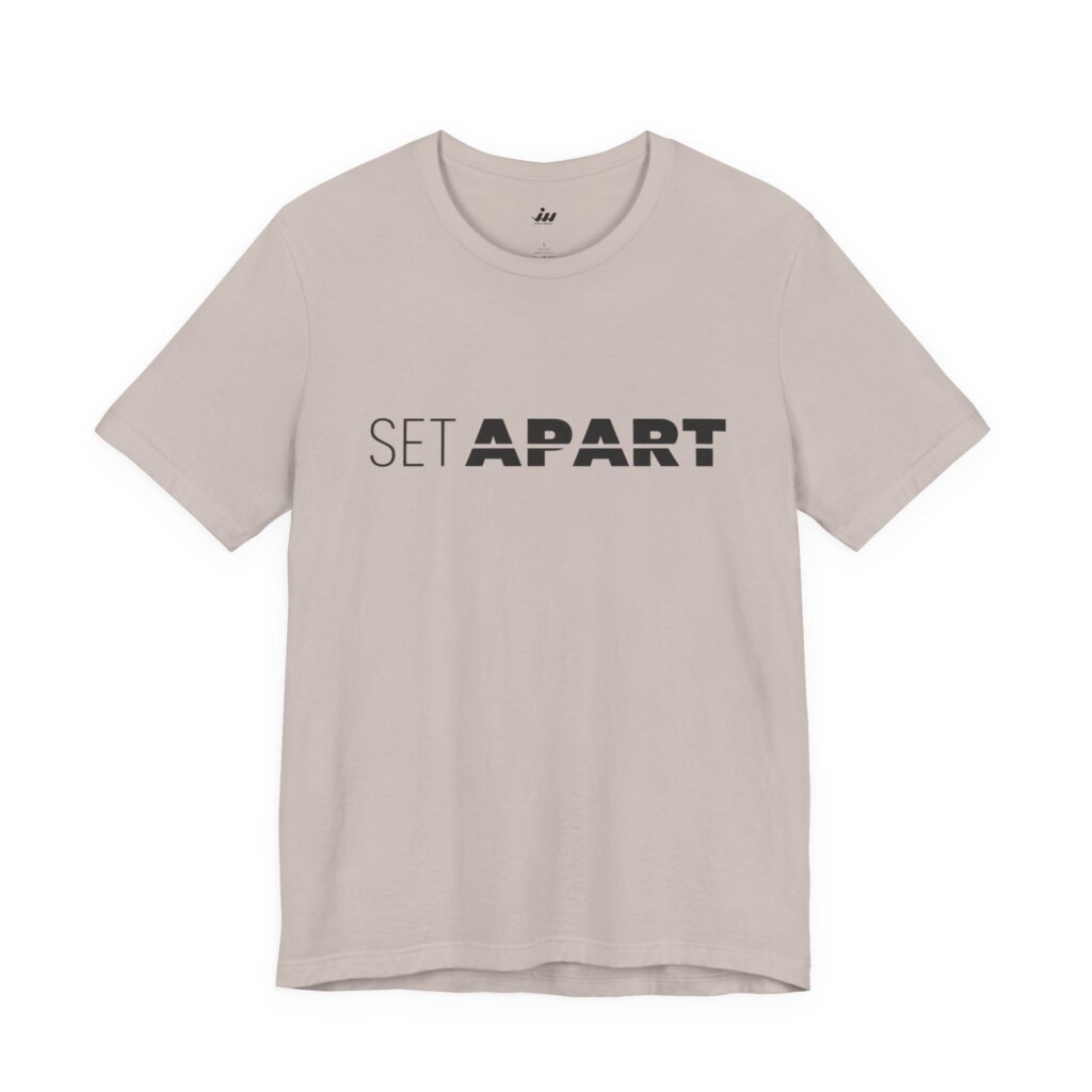 T-Shirts set apart | christian t shirt
